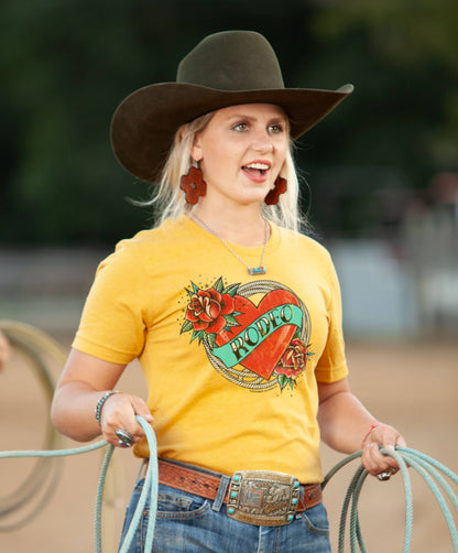 Rodeo Heart - Distressed tee